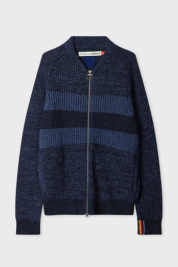 PAUL SMITH [BARBOUR] 투웨이 지퍼 가디건 | 신세계V