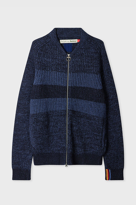 PAUL SMITH [BARBOUR] 투웨이 지퍼 가디건 | 신세계V