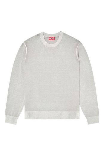 DIESEL 25FW 디젤 리버스 프린트 코튼 스웨터 A11187 0BEAR 91L DOM | 신세계V