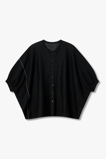 Yohji Yamamoto [Y's]돌먼 슬리브 린넨 블렌드 가디건 | 신세계V