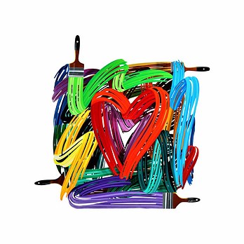 ARTISH EDITION Graffiti Heartist XL / 데이비드 걸스타인(David Gerstein) | 신세계V