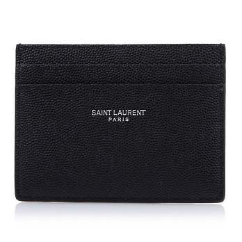 SAINT LAURENT [생로랑] SS26 남성 그랑드뿌드르 카드지갑 375946 BTY0N 1000 | 신세계V