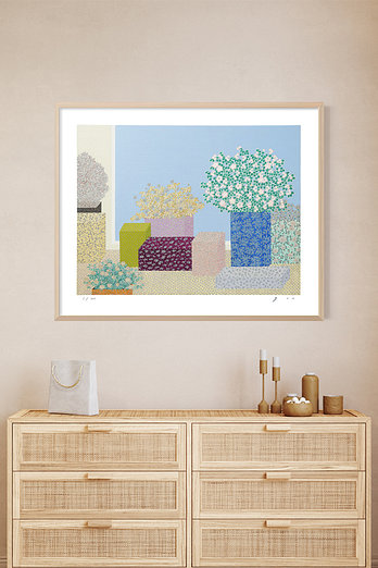 GURIM.COM 유의랑, 꼼꼼시리즈 (100 Editions) 판화, 90 x 72cm(30호),  인테리어 그림 액자 | 신세계V