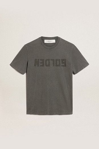 GOLDEN GOOSE KOREA [공식 스토어] 골든구스  남성 골든 레귤러 티셔츠 GMP01220 P000671 60318 | 신세계V