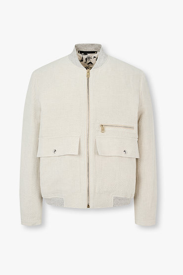 PAUL SMITH(폴스미스) 캐주얼 핏 린넨 코튼 자켓 | 신세계V