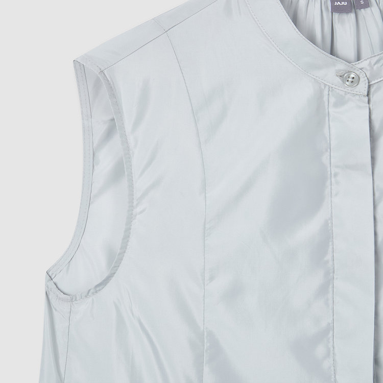 여 소프트 셔링 민소매 원피스