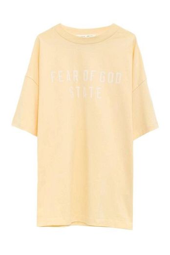 FEAR OF GOD 25FW 피어오브갓 반팔 티셔츠 125SP254478FGARDENYELLOW GARDEN YELLOW DOM | 신세계V