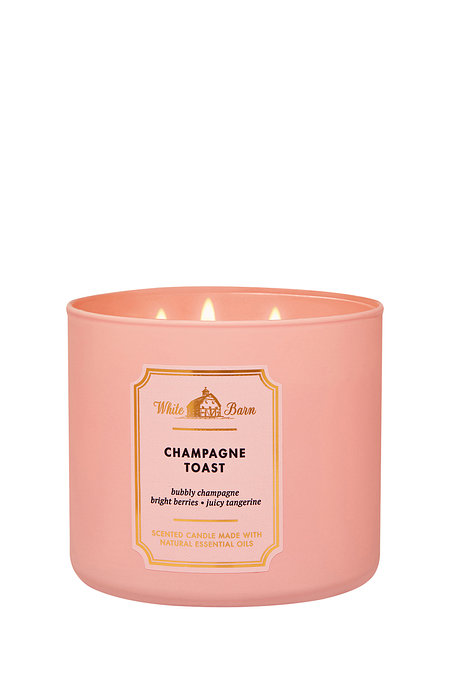 Bath & Body Works 쓰리윅 센티드 캔들 샴페인 토스트 411g | 신세계V