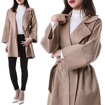 MAX MARA [명품] 막스마라 JERRY 100% 캐시미어 벨티드 여성 코트10860229 000 051 48078432 | 신세계V