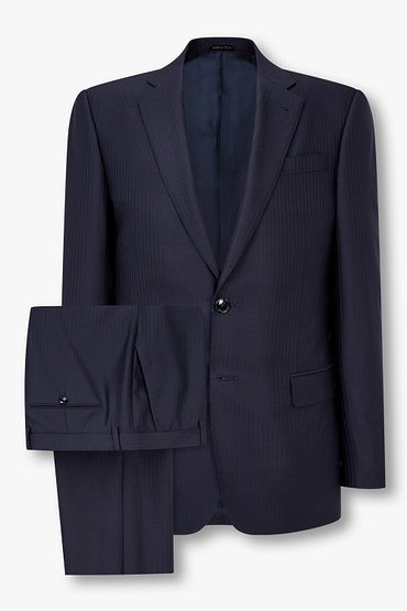 GIORGIO ARMANI(조르지오 아르마니) 남성 소프트 스트라이프 싱글 수트 | 신세계V