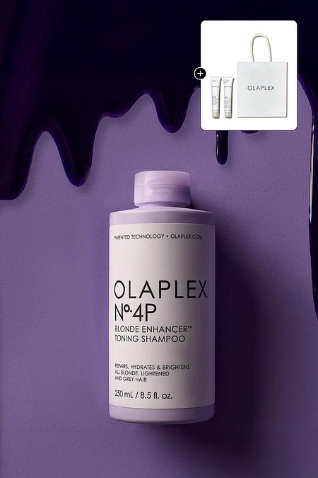 OLAPLEX [올라플렉스] No.4P 블론드 인핸서 토닝 샴푸 250ml | 신세계V