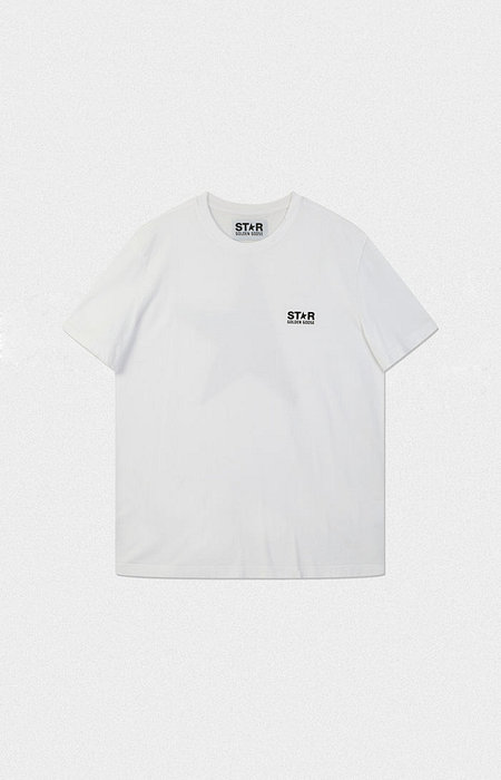 GOLDEN GOOSE KOREA [공식 스토어] 골든구스  남성 스타 레귤러 티셔츠 GMP01056 P000593 10283 | 신세계V