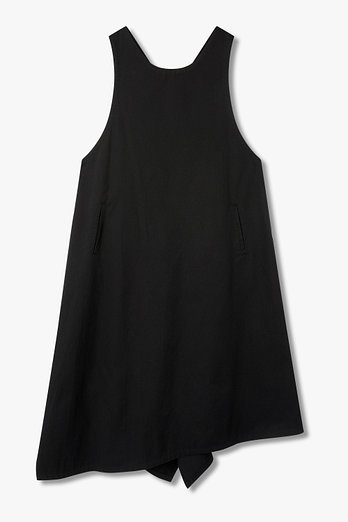 Yohji Yamamoto [Y's]사이드 비조 슬리브리스 드레스 | 신세계V