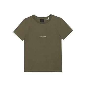 GIVENCHY 지방시 H30719 653 아키타이프 로고 아동 반팔티 (성인착용가능) | 신세계V