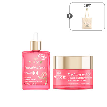 NUXE 눅스 프로디쥬스 부스트 글로우 부스팅 세럼 30ml+오일 밤 50ml | 신세계V