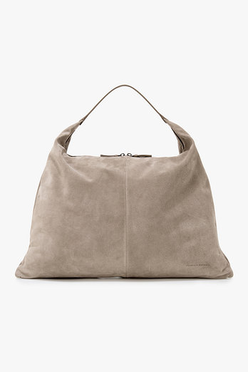 BRUNELLO CUCINELLI 여성 스웨이드 스윙 호보백 | 신세계V