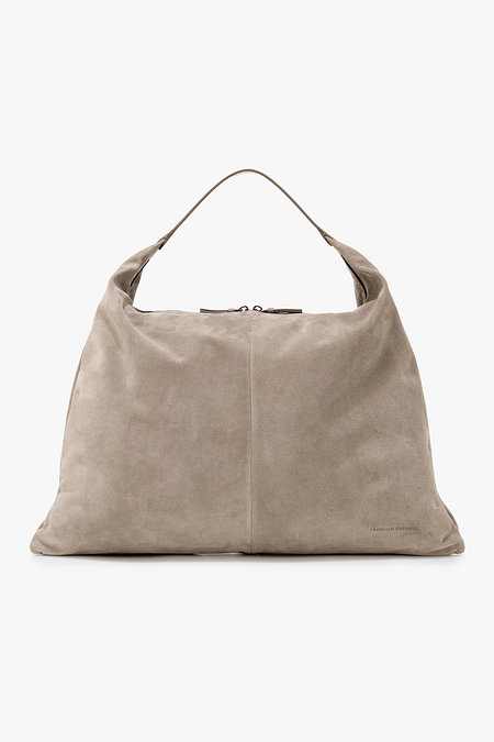 BRUNELLO CUCINELLI 여성 스웨이드 스윙 호보백 | 신세계V
