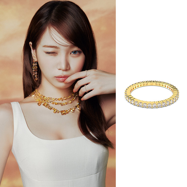 SWAROVSKI(스와로브스키) [스와로브스키/본사정품] Matrix Vittore 골드 톤 반지58 5656295 | 신세계V