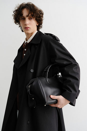 DUNST SOFT FRAME SHOULDER BAG BLACK_M_UDBA5F209BK | 신세계V