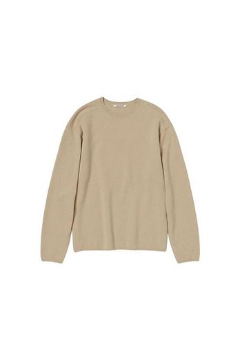 AURALEE 오라리 펠티드 울 니트 P O A23AP01SF BEIGE DOM | 신세계V