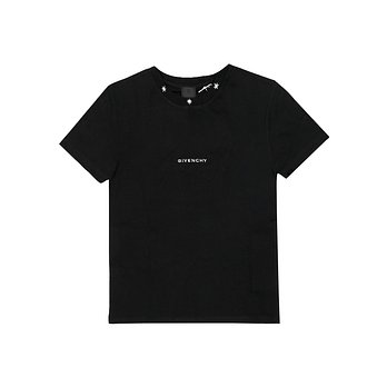 GIVENCHY 지방시 H30733 09B 아키타이프 로고 아동 반팔티 (성인착용가능) | 신세계V