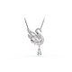 [스와로브스키/본사정품] Swan Vienna 로듐 목걸이 5723387