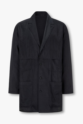 Yohji Yamamoto [HOMME]글로시 레이온 싱글 자켓 | 신세계V
