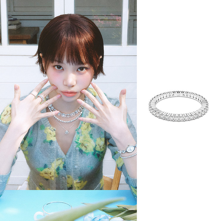 SWAROVSKI(스와로브스키) [스와로브스키/본사정품] Matrix Vittore 로듐 반지55 5655705 | 신세계V