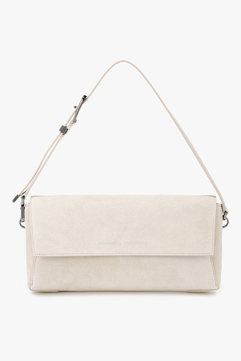 BRUNELLO CUCINELLI 여성 BC DUO 모닐리 스웨이드 클러치 백 | 신세계V
