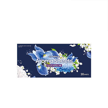 SAMSUNG 삼성전자 에어드레서 건조기시트 섬유유연 아로마시트 20매입 미드나잇 아이리스퍼퓸 DF-AS1 | 신세계V