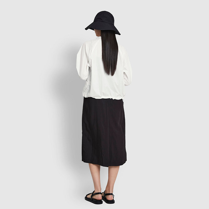 여 사각사각 배색 점퍼