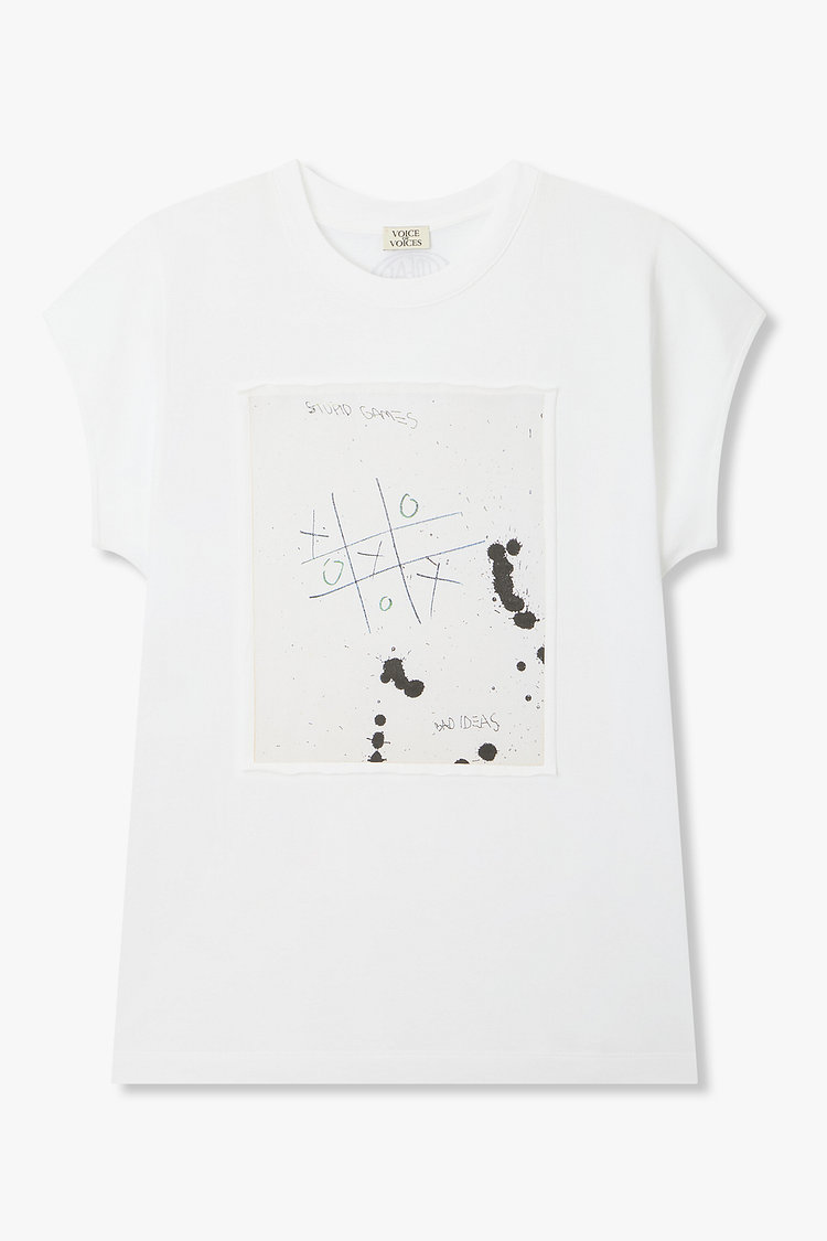 [BASQUIAT] 슬리브리스 릴렉스트 티