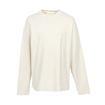 FEAR OF GOD [FEAR OF GOD] 피어오브갓 에센셜 남성 긴팔티셔츠 125HO254202F OATMEAL HEATHER | 신세계V