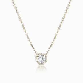 NOONEE(누니) [누니주얼리] [Only 신세계V] 18K Snowflake 2부 목걸이 NNW00158N | 신세계V