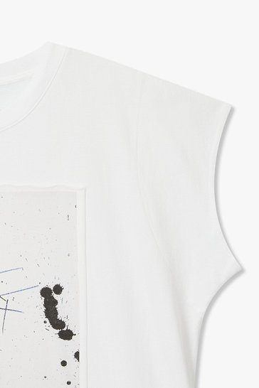 [BASQUIAT] 슬리브리스 릴렉스트 티