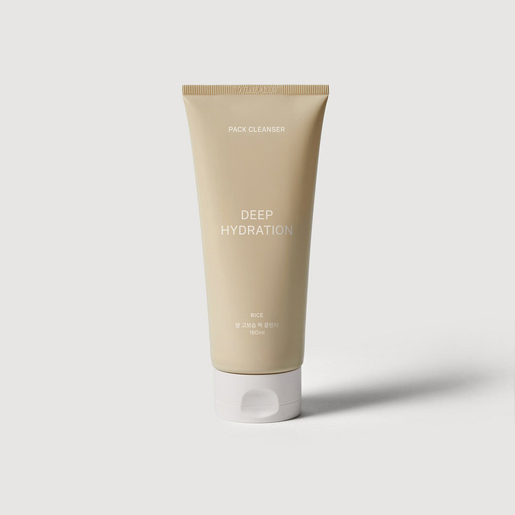 자주 쌀 고보습 팩 클렌저 160ml
