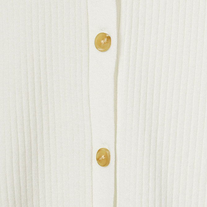 여 슬림핏 립 가디건