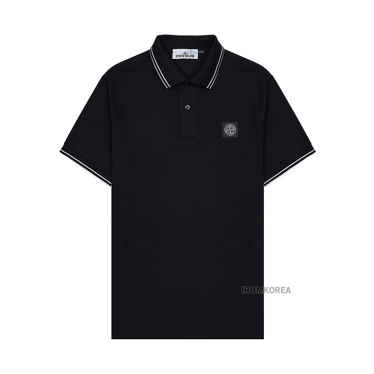 STONE ISLAND(스톤아일랜드) [스톤아일랜드] SS25 남성 로고 패치 티셔츠 K1S1522002SC S0018 ...