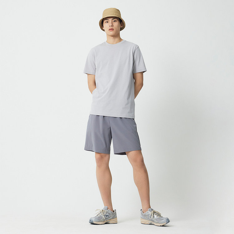 남 액티브 하프 팬츠