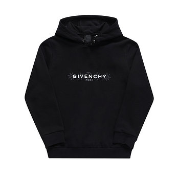GIVENCHY 지방시 H30699 09B 아키타이프 로고 아동 후드티 (성인착용가능) | 신세계V