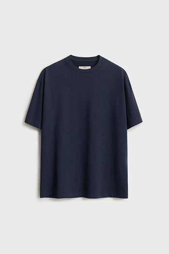 POTTERY Short Sleeve Comfort T-Shirt_Dark Navy | 신세계V