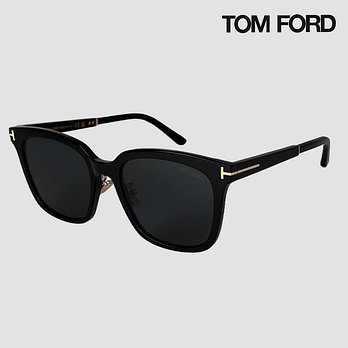 TOM FORD 톰포드 선글라스 TF1245K 01A 아시안핏 뿔테 블랙 골드 | 신세계V