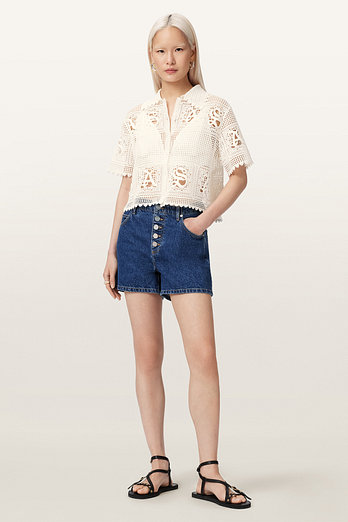 ALLSAINTS 올세인츠 키라 폴로 티 W056KE-4068 | 신세계V