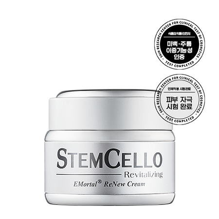 STEMCELLO [스템셀로] 리바이탈라이징 이모탈 리뉴 크림 [고영양 크림, 주름개선 임상완료] | 신세계V