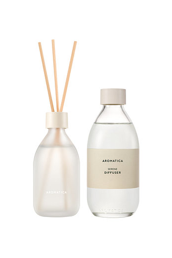 AROMATICA 서렌 디퓨저 라벤더 & 라반딘 본품 100ML+리필 200ML 세트 | 신세계V