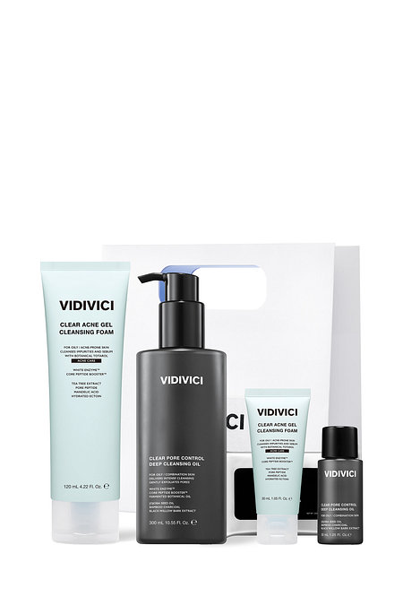 VIDIVICI [Exclusive] 클렌징 폼 120ml + 클렌징 오일 300ml 세트 (사은품 증정) | 신세계V