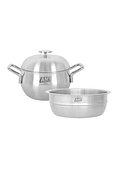 AMT 316Ti스텐 라이스쿠커 16cm+찜기 2종세트