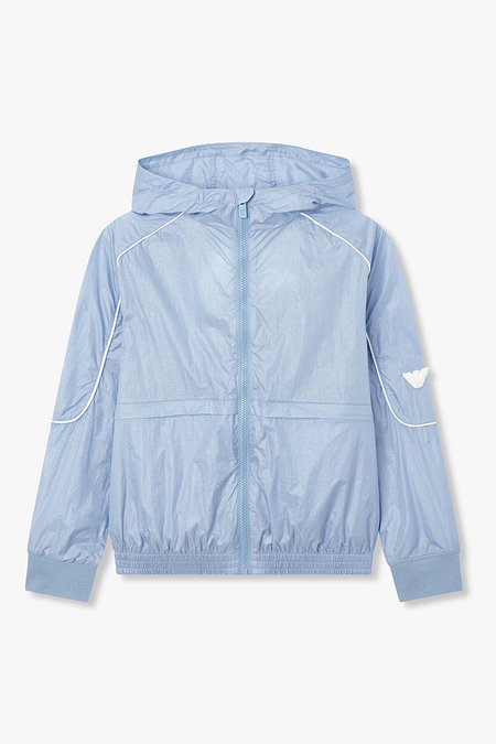 EMPORIO ARMANI JUNIOR [남아] 배색 파이핑 후디 점퍼 | 신세계V