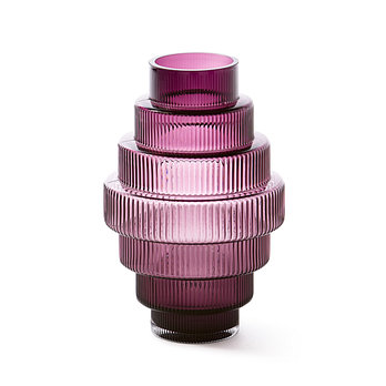 POLSPOTTEN STEPS VASE_Small_Purple color | 신세계V