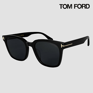 TOM FORD(톰포드) 톰포드 선글라스 TF1240K 01A 스퀘어 뿔테 오버사이즈 블랙 | 신세계V